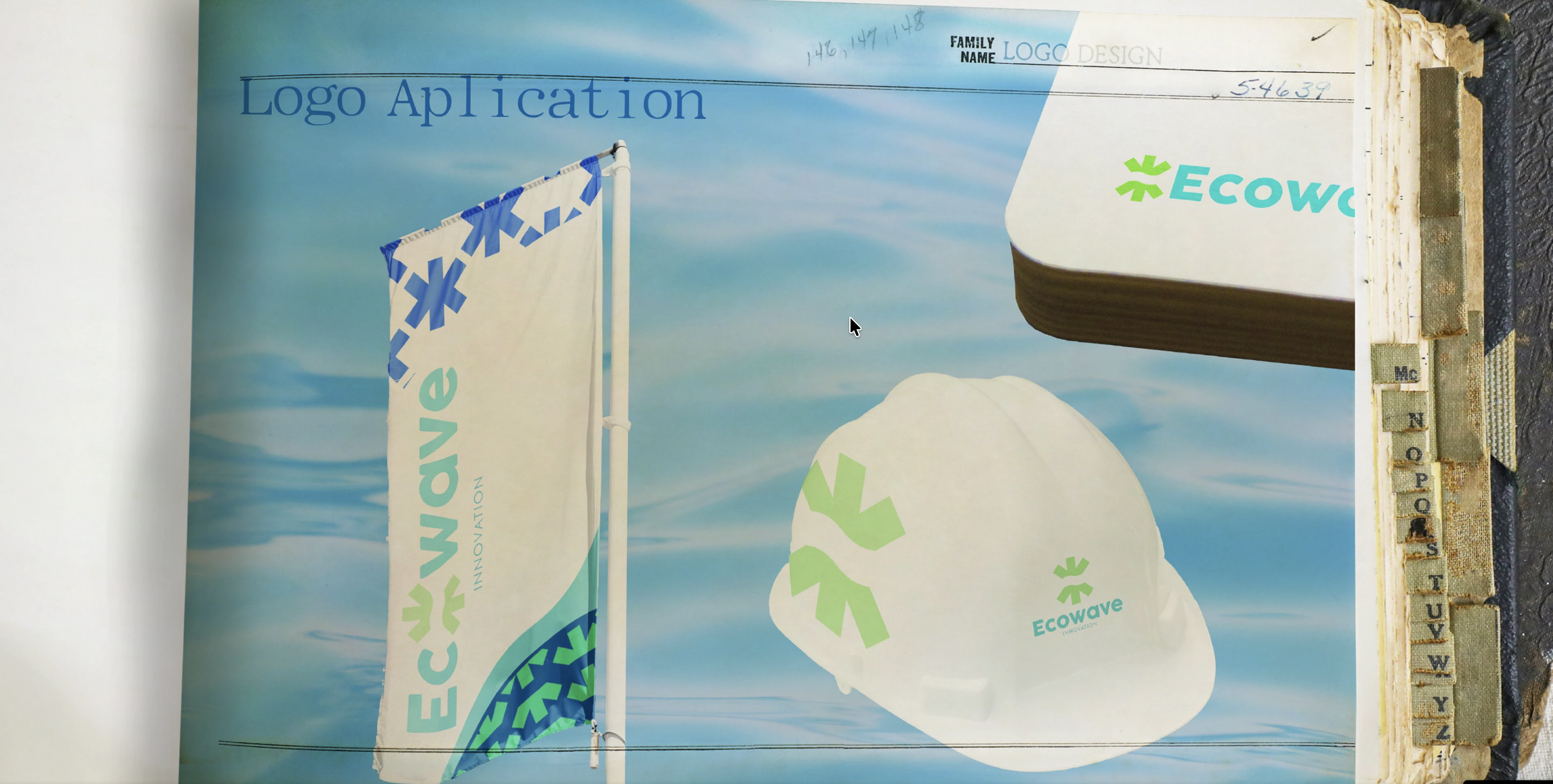 Ecowave logo application