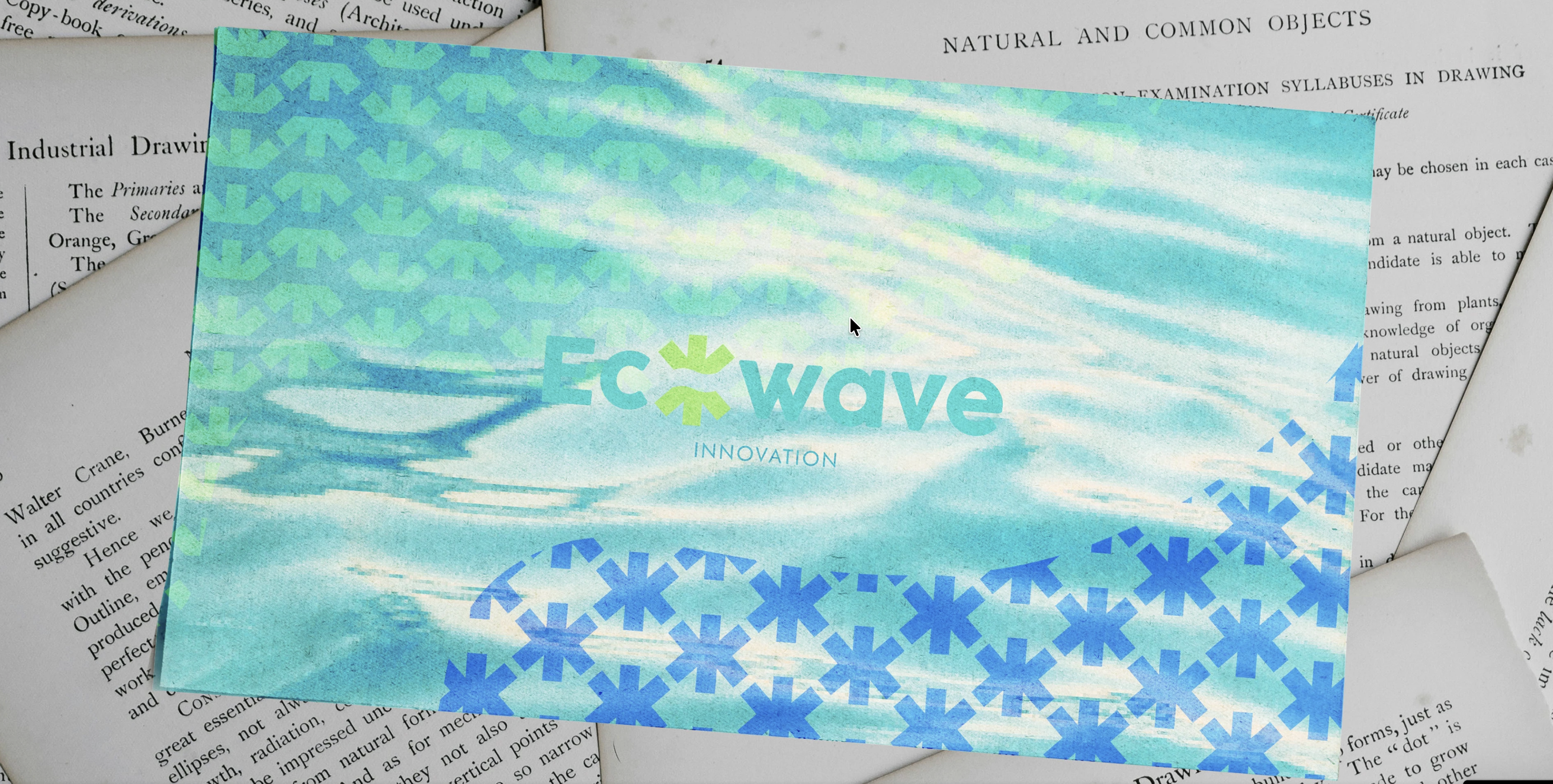 Ecowave sustainable energy logo