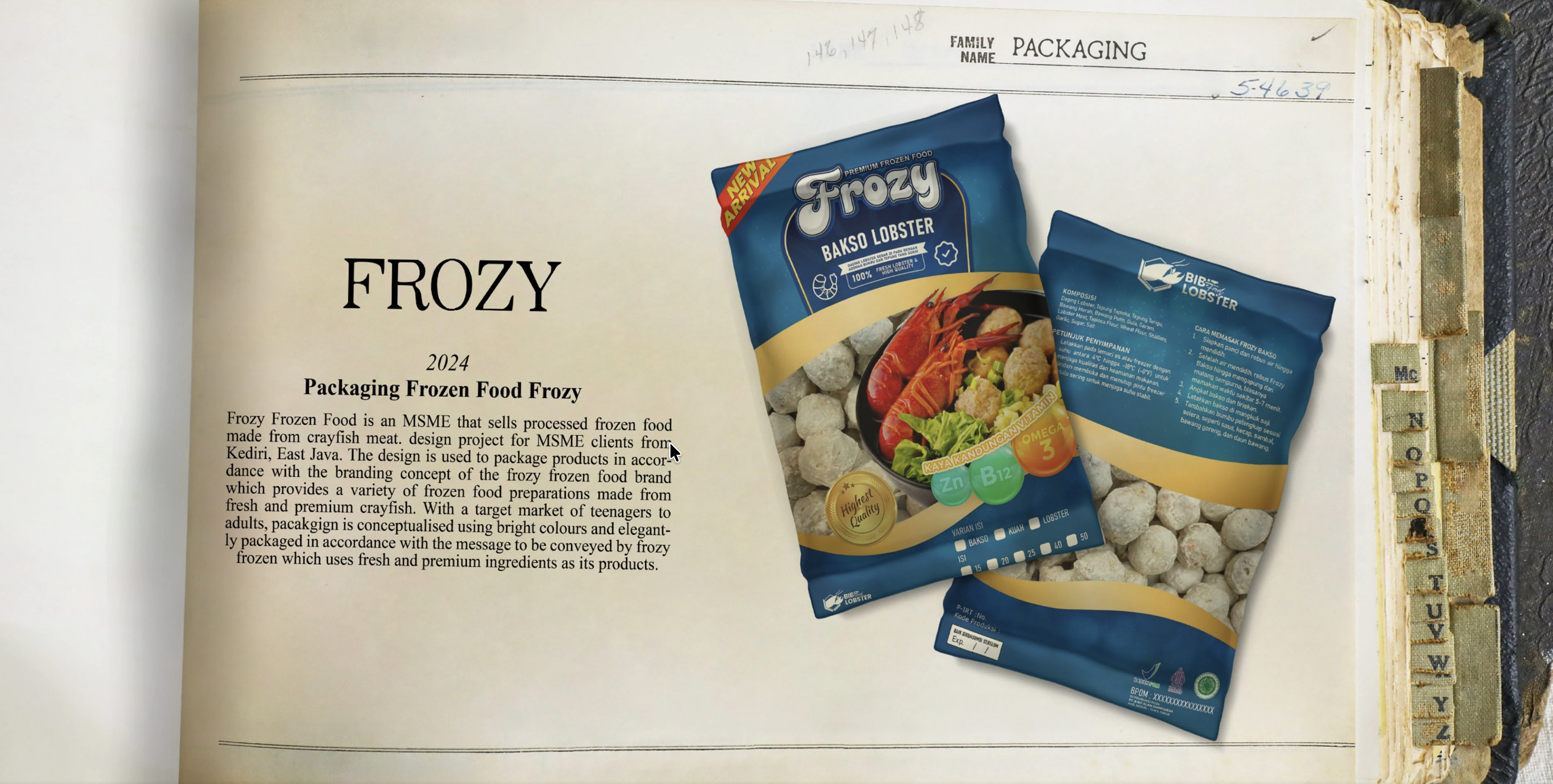 Frozy packaging case study
